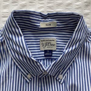 J.Crew Slim Stretch Secret Wash Shirt In Poplin